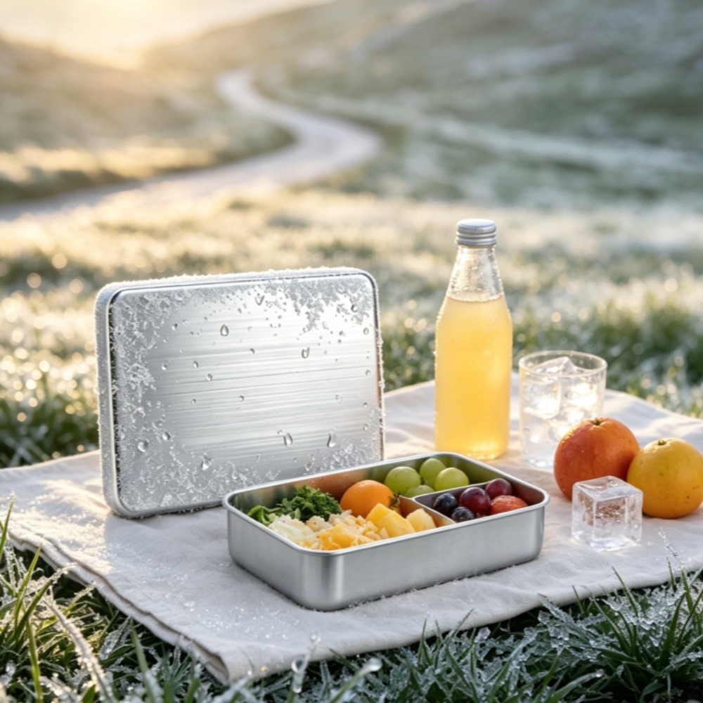 Ice Bucket Silver - Bolsas de Gelo Reutilizáveis de Aço