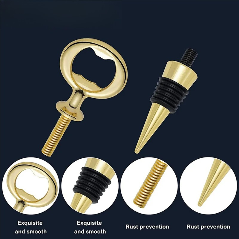 Beer Wine Kit - Kit com 20 Peças de Abridores