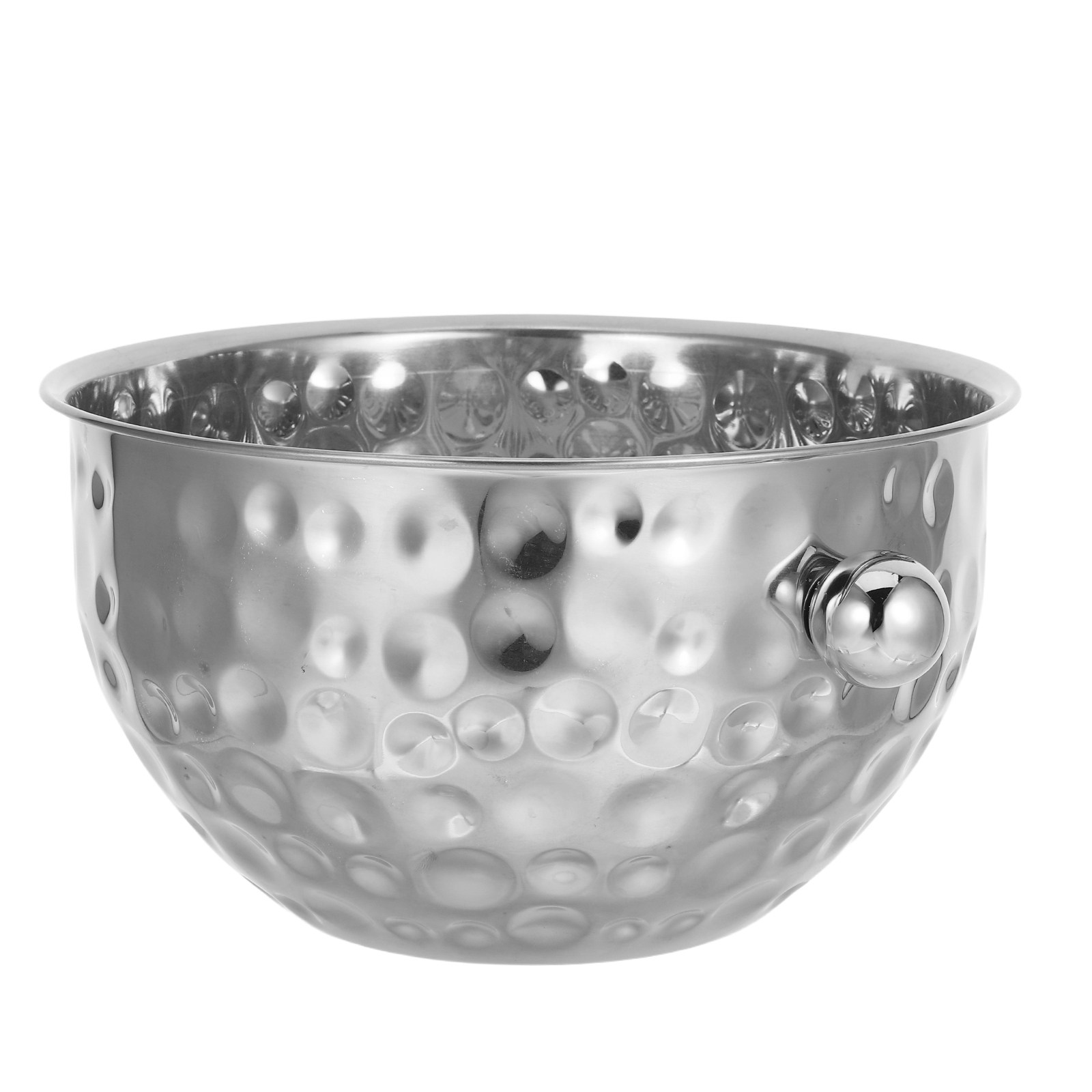 Ice Bucket Silver - Balde de Gelo de Aço Inoxidável