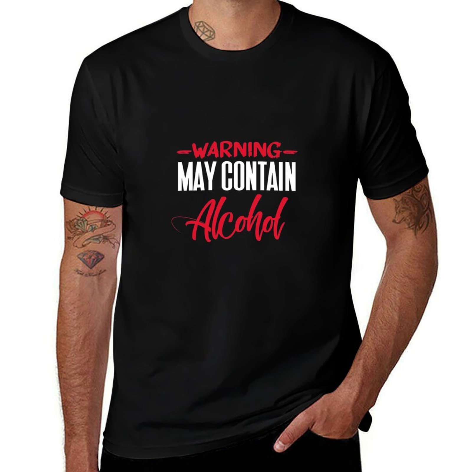 Wine To Beer Alcohol - Aviso: Pode Conter Álcool, Cerveja, Vinho,