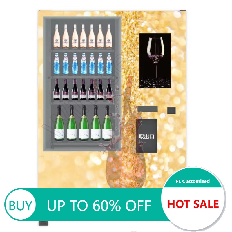 Wine Beer Refrigerator - Máquina de Venda Automática Inteligente Personalizada
