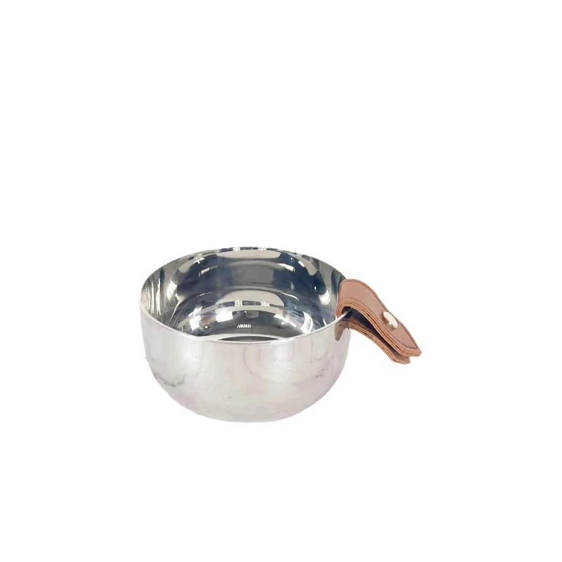 Ice Bucket Silver - Balde de Gelo Moderno em Couro