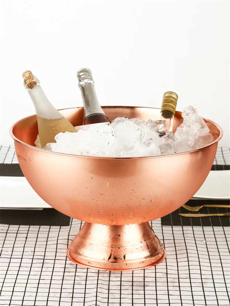Grande balde de barra de champ - Ice Bucket Silver avaliação e preço