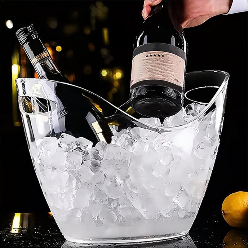 Balde de gelo transparente par - Ice Bucket Silver avaliação e preço