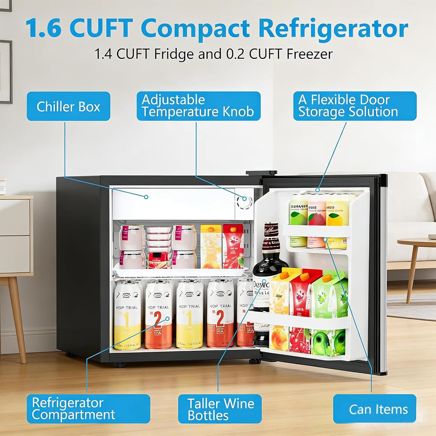 Refrigerador Vertical Pequeno  - Ice Bucket Silver avaliação e preço