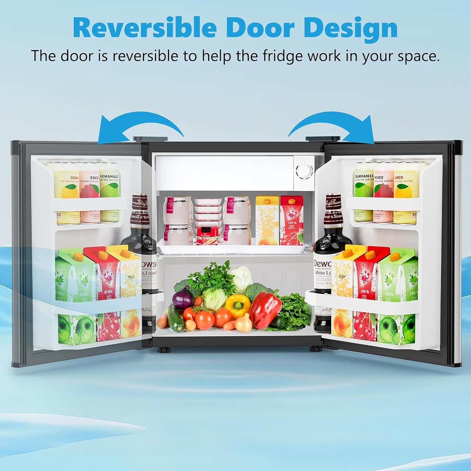 Refrigerador Vertical Pequeno  - Ice Bucket Silver avaliação e preço