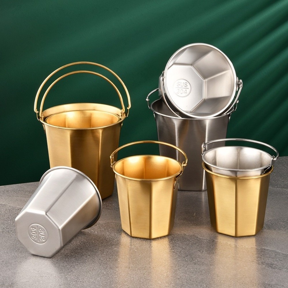 Balde de Gelo Mini com Capacid - Ice Bucket Silver avaliação e preço