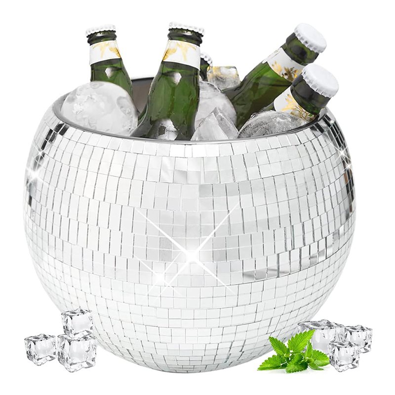 ABVS 4 Peças Balde de Gelo em  - Ice Bucket Silver avaliação e preço
