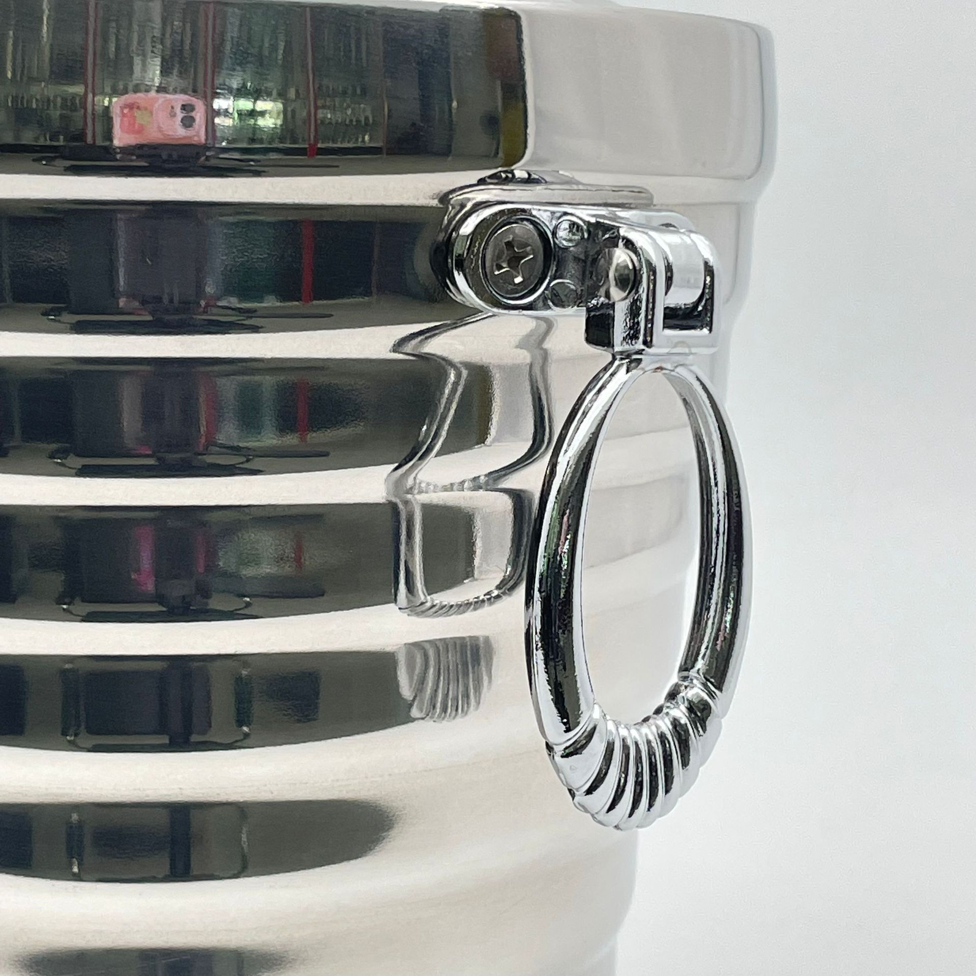 Balde de Gelo Duplo em Aço Ino - Ice Bucket Silver avaliação e preço