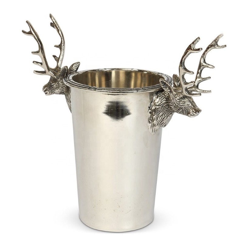 Descanso palco cervos champanh - Ice Bucket Silver avaliação e preço