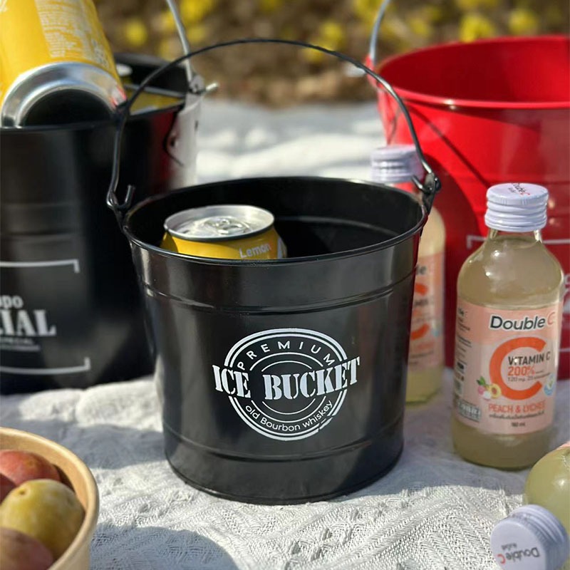 Balde de gelo de ferro para be - Ice Bucket Silver avaliação e preço