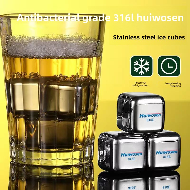 316 cubos de gelo de aço inoxi - Wine Beer Refrigerator avaliação e preço